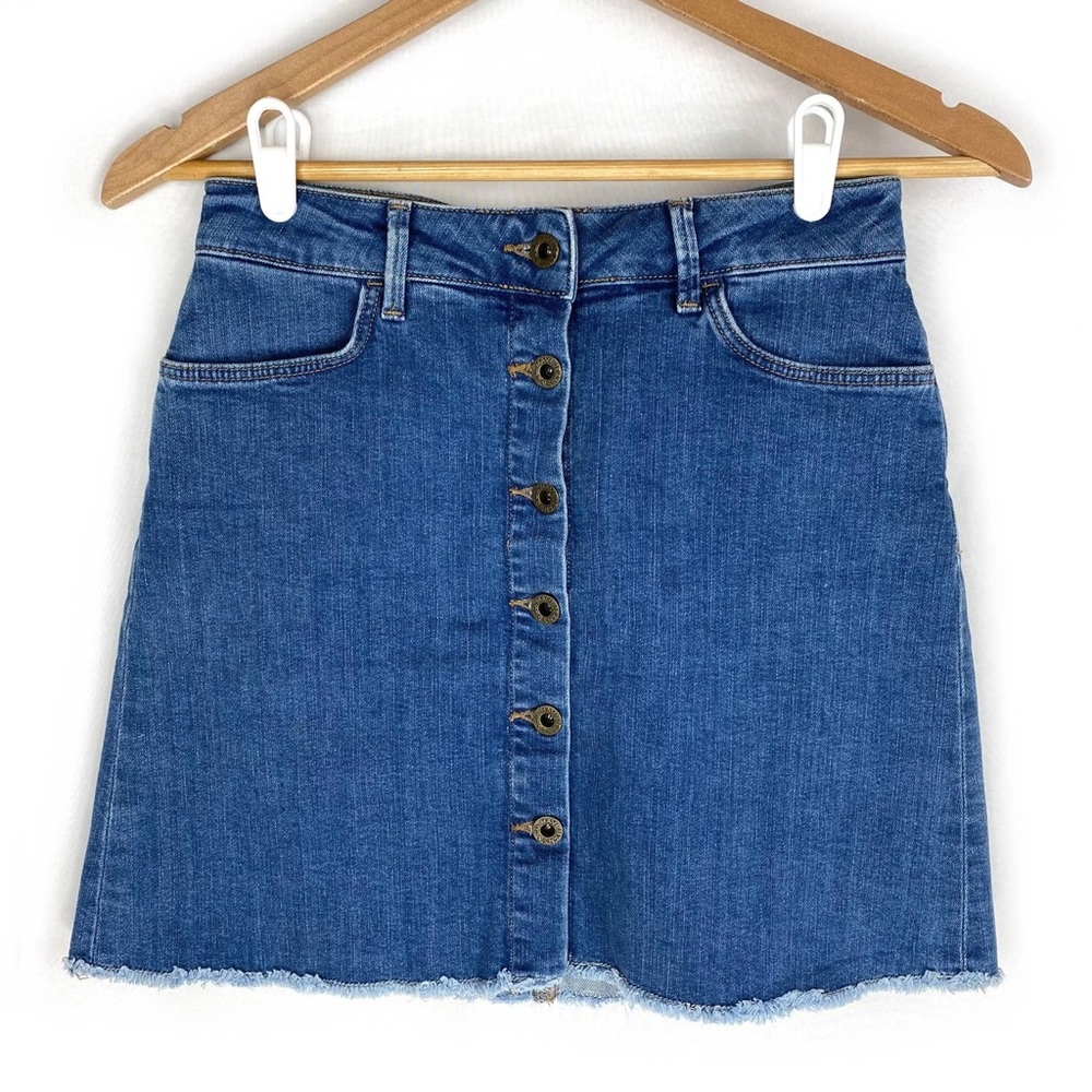 Mavi Denim Mini Skirt